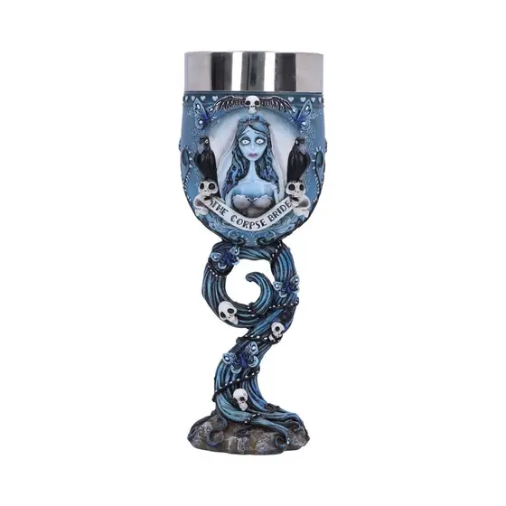 NEMESIS NOW Corpse bride Emily goblet-0