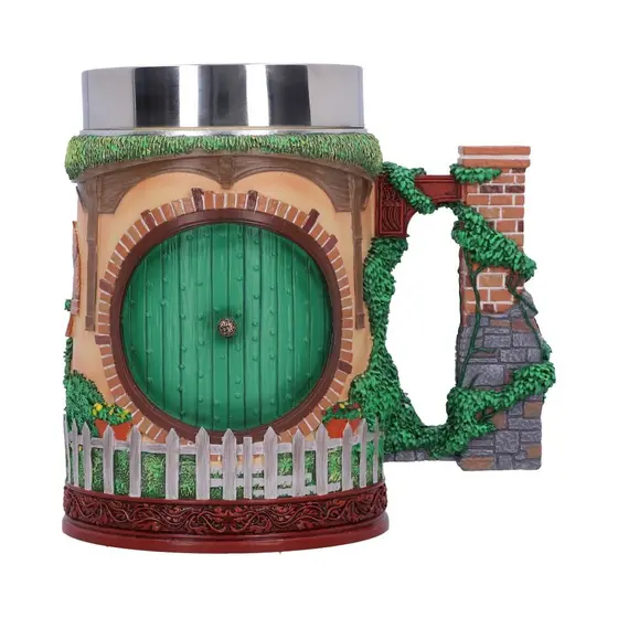 NEMESIS NOW LORD OF THE RINGS THE SHIRE TANKARD 15.5CM-0