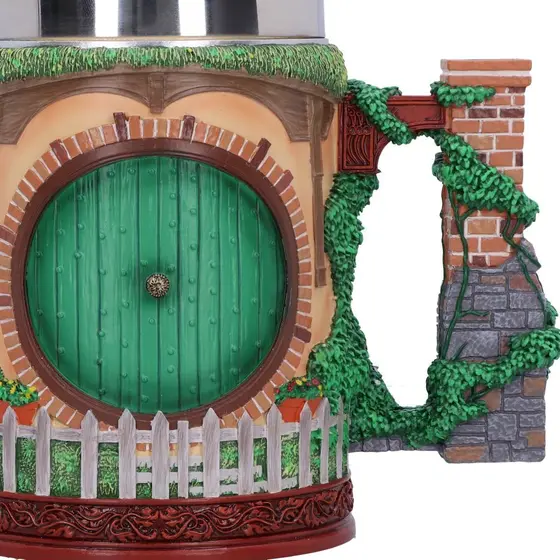 NEMESIS NOW LORD OF THE RINGS THE SHIRE TANKARD 15.5CM-4