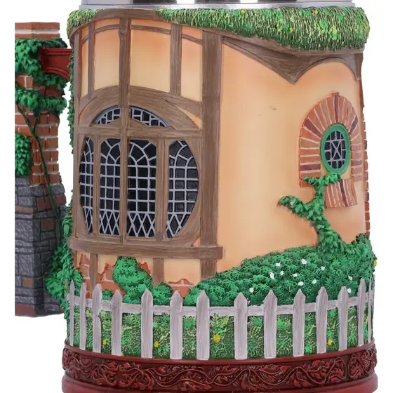 NEMESIS NOW LORD OF THE RINGS THE SHIRE TANKARD 15.5CM-5