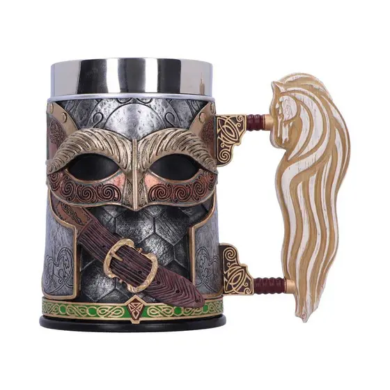 NEMESIS NOW LORD OF THE RINGS ROHAN TANKARD 15.5CM-0