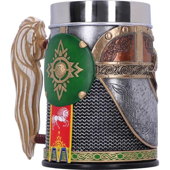 NEMESIS NOW LORD OF THE RINGS ROHAN TANKARD 15.5CM-5