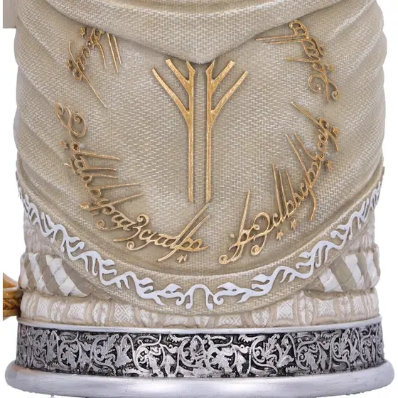 NEMESIS NOW LORD OF THE RINGS GANDALF THE WHITE TANKARD 15CM-4