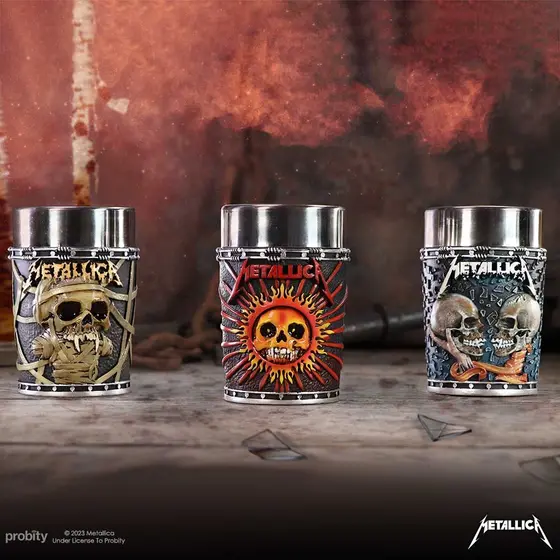 NEMESIS NOW Metallica glass set-7
