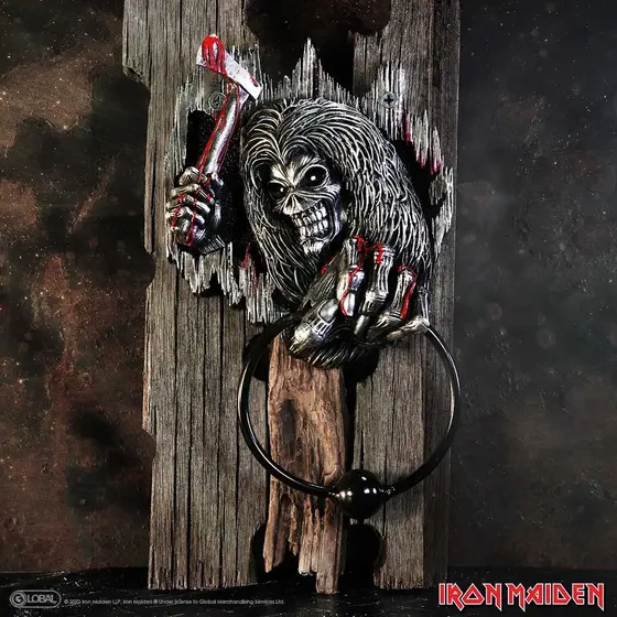 NEMESIS NOW IRON MAIDEN KILLERS DOOR KNOCKER 21.5CM-7