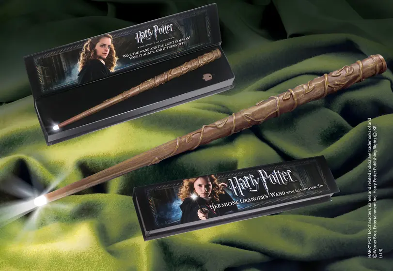 NOBLE COLLECTION - HARRY POTTER - WANDS - HERMIONE ILLUMINATING WAND-0