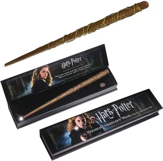 NOBLE COLLECTION - HARRY POTTER - WANDS - HERMIONE ILLUMINATING WAND-1