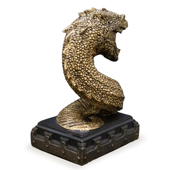 NOBLE COLLECTION - HARRY POTTER - BASILIK BOOKEND-2