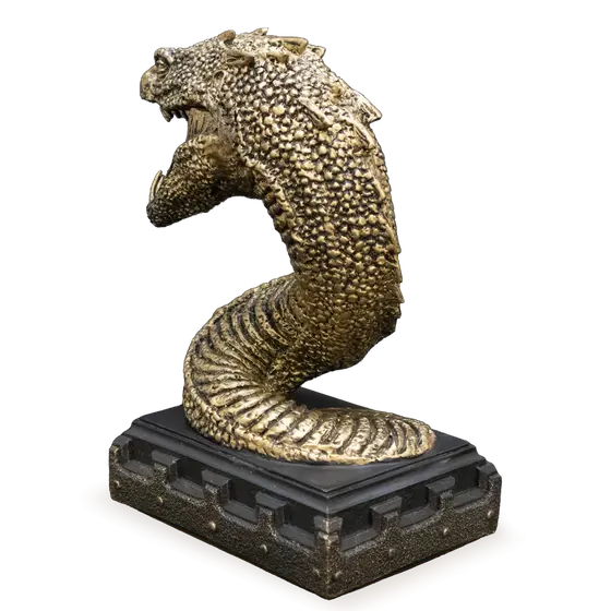NOBLE COLLECTION - HARRY POTTER - BASILIK BOOKEND-3