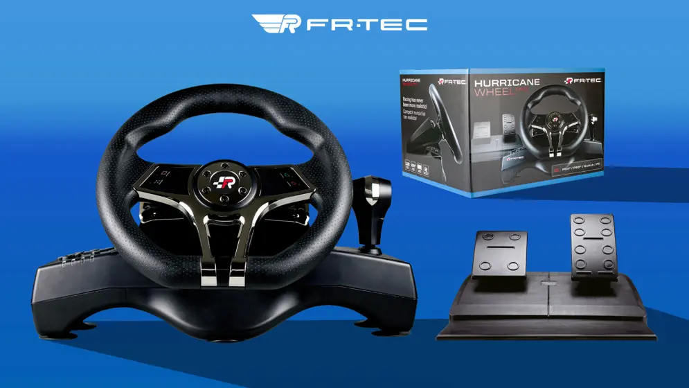 FR-TEC HURRICANE MKII STEERING WHEEL PC, PS4, PS3, SWITCH-3