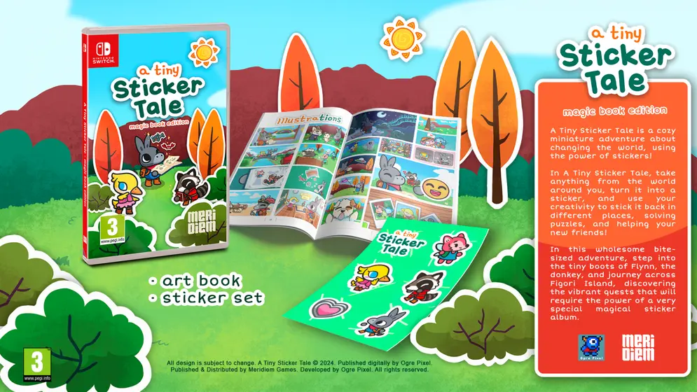 A Tiny Sticker Tale - Magic Book Edition (Nintendo Switch)-1