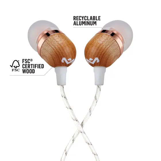 HOUSE OF MARLEY SMILE JAMAICA COPPER IN-EAR HEADPHONES-6