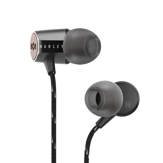 HOUSE OF MARLEY UPLIFT 2.0 SIGNATURE BLACK IN-EAR HEADPHONES-0