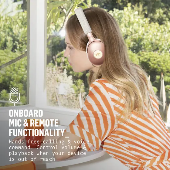 HOUSE OF MARLEY POSITIVE VIBRATION XL COPPER OVER-EAR HEADPHONES-5