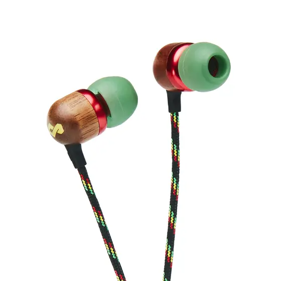 HOUSE OF MARLEY SMILE JAMAICA WIRELESS 2 RASTA IN-EAR HEADPHONES-1