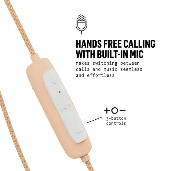 HOUSE OF MARLEY SMILE JAMAICA WIRELESS 2 COPPER IN-EAR HEADPHONES-3