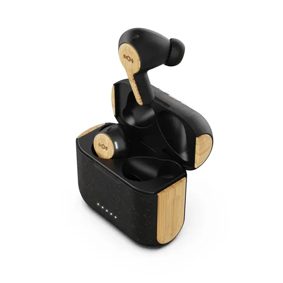 HOUSE OF MARLEY REBEL SIGNATURE BLACK TRUE WIRELESS EARBUDS-2