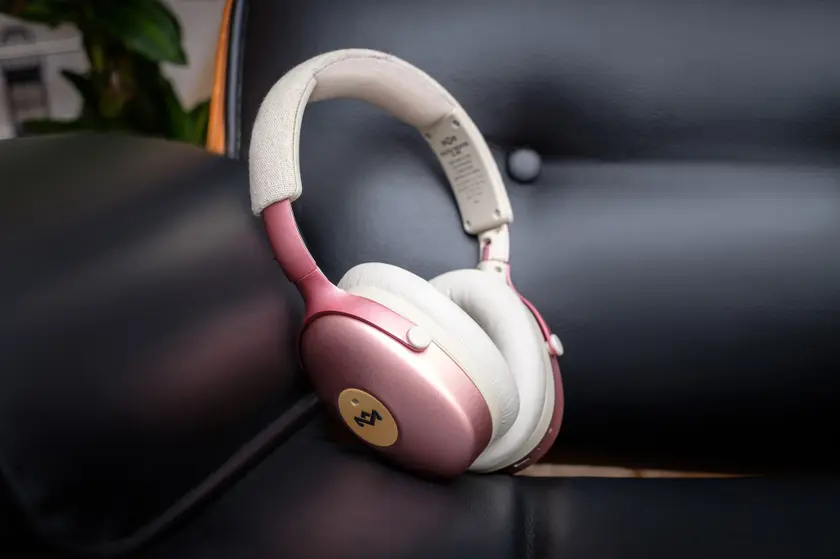 HOUSE OF MARLEY POSITIVE VIBRATION XL ANC COPPER WIRELESS HEADPHONES-6