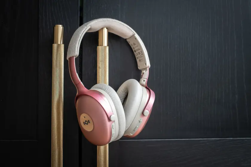 HOUSE OF MARLEY POSITIVE VIBRATION XL ANC COPPER WIRELESS HEADPHONES-8