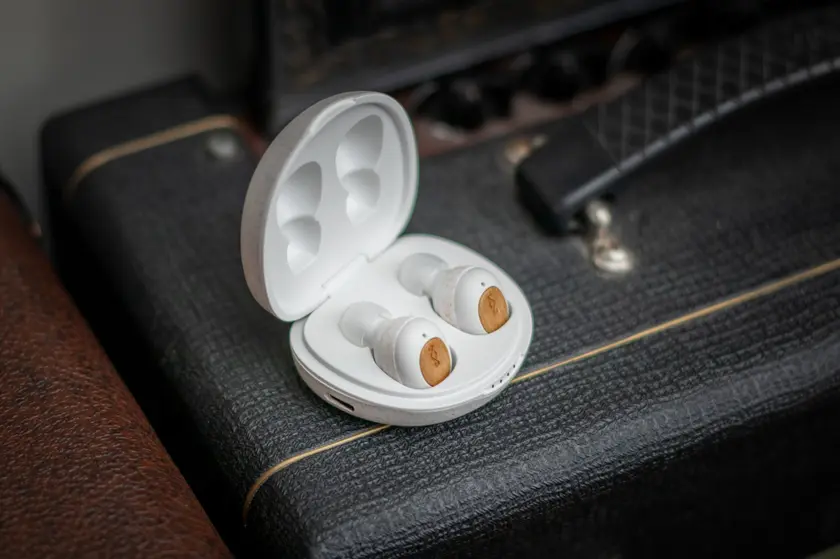 HOUSE OF MARLEY CHAMPION CREAM TRUE WIRELESS EARBUDS-5