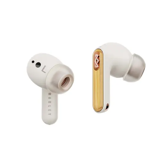 HOUSE OF MARLEY REDEMPTION ANC 2 CREAM TRUE WIRELESS EARBUDS-1