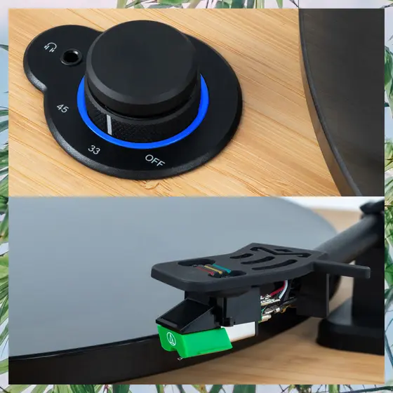HOUSE OF MARLEY STIR IT UP LUX WIRELESS TURNTABLE SIGNATURE BLACK-3