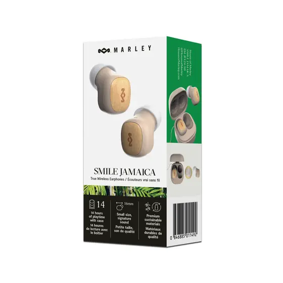 HOUSE OF MARLEY SMILE JAMAICA TWS EPHONES CREAM-2