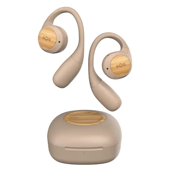 HOUSE OF MARLEY LIBERATE OPEN EAR EARPHONES CREAM-1