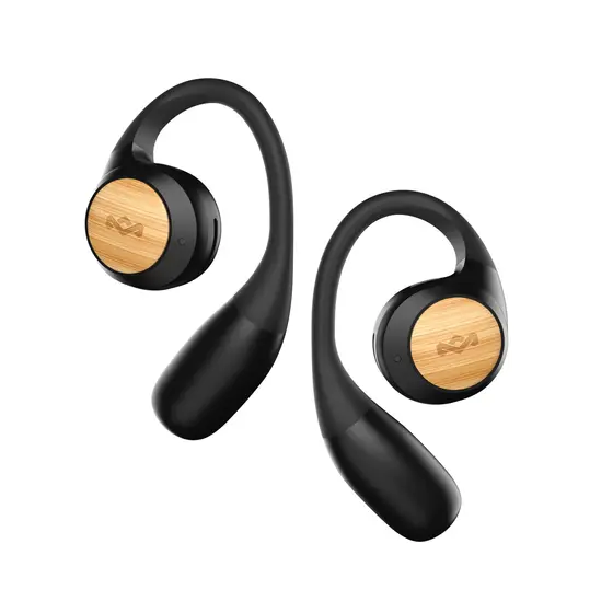 HOUSE OF MARLEY LIBERATE OPEN EAR EARPHONES SIGNATURE BLACK-0