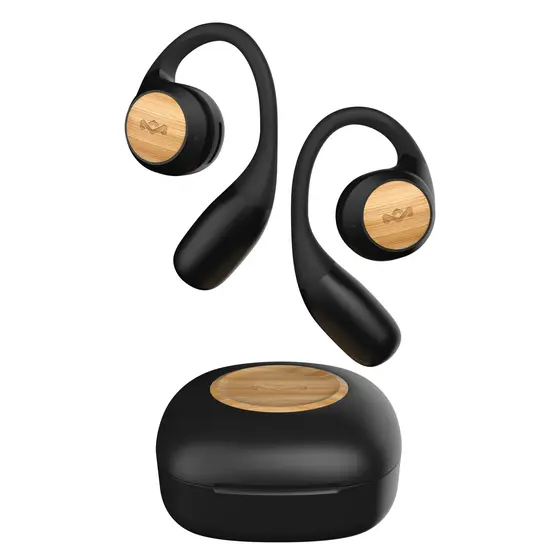 HOUSE OF MARLEY LIBERATE OPEN EAR EARPHONES SIGNATURE BLACK-1