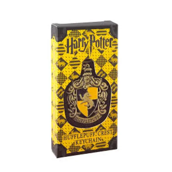 NOBLE COLLECTION Harry Potter Hufflepuff crest keychain-2