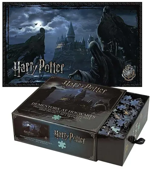 NOBLE COLLECTION - HARRY POTTER - GIFTS - DEMENTORS AT HOGWARTS 1000PC JIGSAW PUZZLE-0