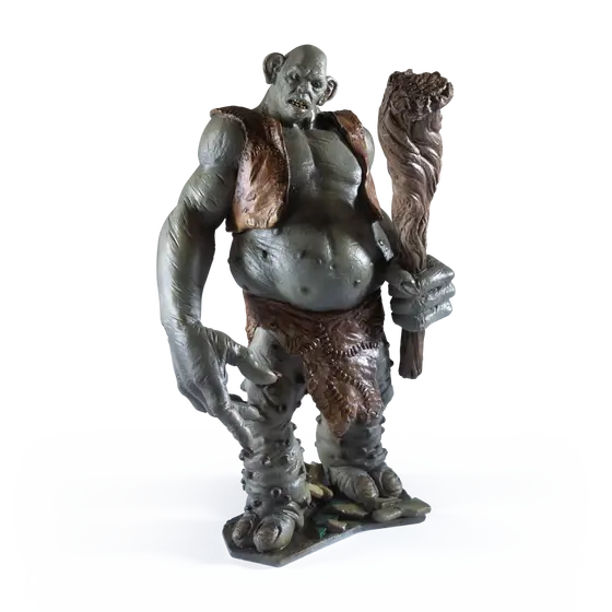 NOBLE COLLECTION - HARRY POTTER - MAGICAL CREATURES NO 12 - TROLL-0