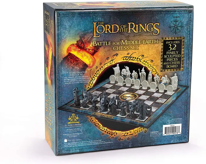 NOBLE COLLECTION - THE LORD OF THE RINGS - GIFTS - BATTLE FOR MIDDLE-EARTH CHESS-3