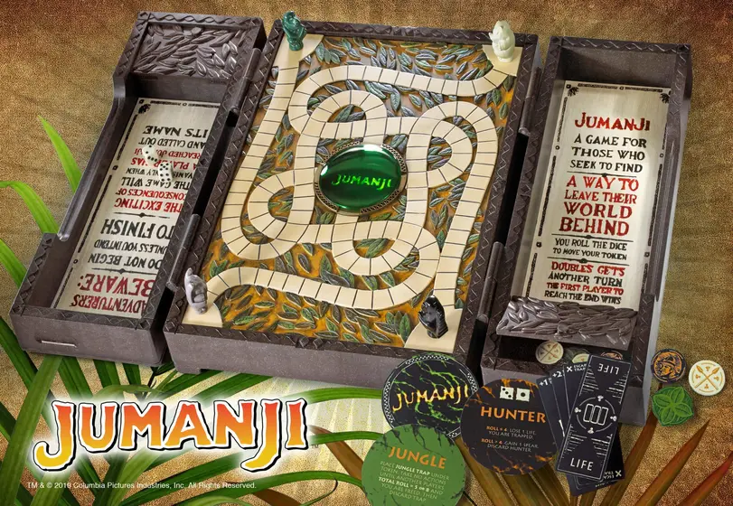 NOBLE COLLECTION - JUMANJI BOARD GAME COLLECTOR REPLICA-4