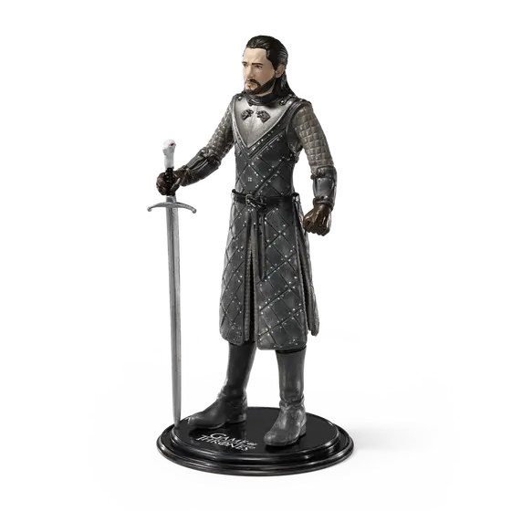 NOBLE COLLECTION - GAME OF THRONES - JON SNOW BENDYFIG-4