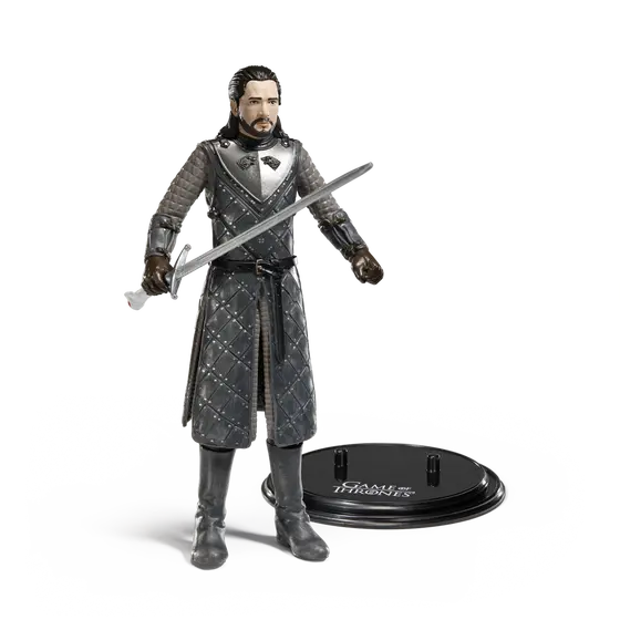 NOBLE COLLECTION - GAME OF THRONES - JON SNOW BENDYFIG-5