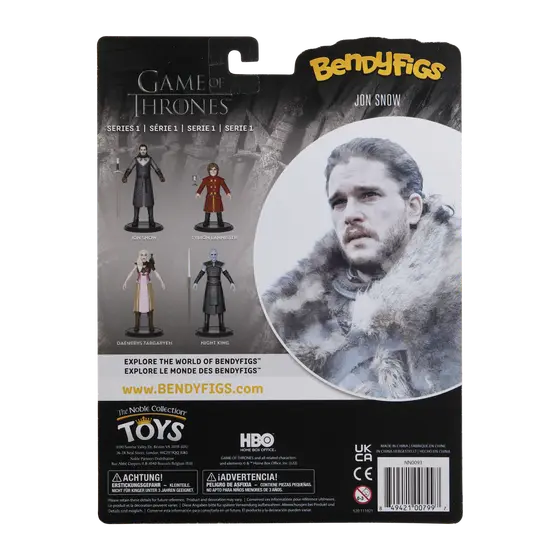 NOBLE COLLECTION - GAME OF THRONES - JON SNOW BENDYFIG-7
