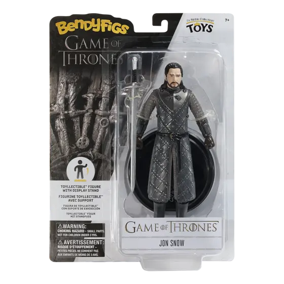 NOBLE COLLECTION - GAME OF THRONES - JON SNOW BENDYFIG-8