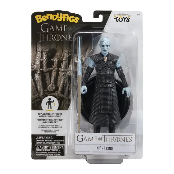 NOBLE COLLECTION - GAME OF THRONES - NIGHT KING BENDYFIGS-7