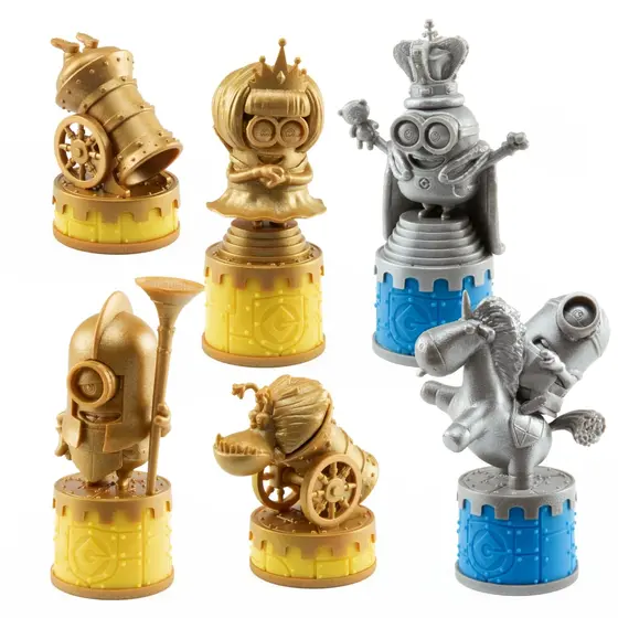 NOBLE COLLECTION - UNIVERSAL - MINIONS - MEDIEVAL CHESS SET-1