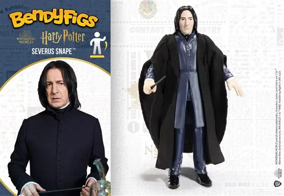 NOBLE COLLECTION - HARRY POTTER - BENDYFIGS - SEVERUS SNAPE-0