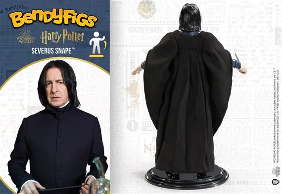 NOBLE COLLECTION - HARRY POTTER - BENDYFIGS - SEVERUS SNAPE-1