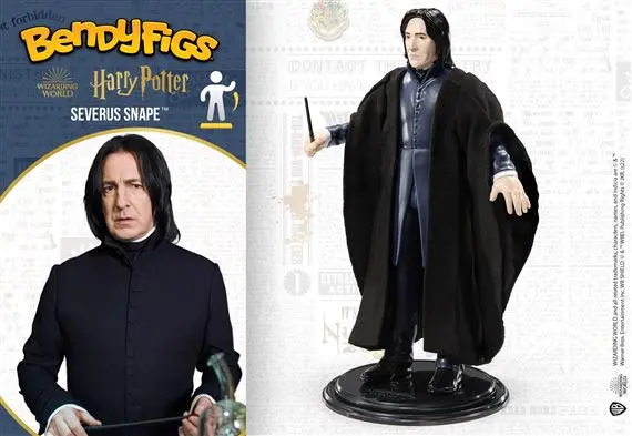 NOBLE COLLECTION - HARRY POTTER - BENDYFIGS - SEVERUS SNAPE-2