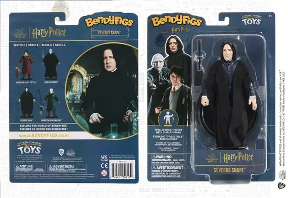 NOBLE COLLECTION - HARRY POTTER - BENDYFIGS - SEVERUS SNAPE-3
