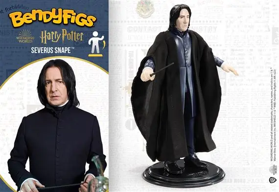 NOBLE COLLECTION - HARRY POTTER - BENDYFIGS - SEVERUS SNAPE-4