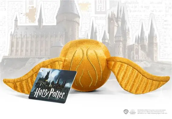 NOBLE COLLECTION - HARRY POTTER-GOLDEN SNITCH PLUSH-4