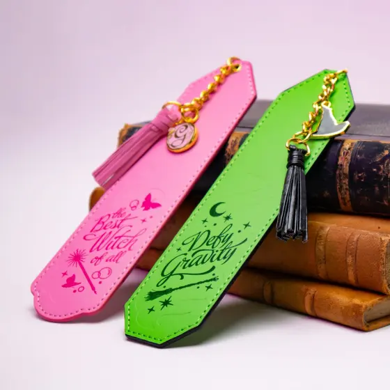 NOBLE COLLECTION - GLINDA AND ELPHABA BOOKMARK SET-10