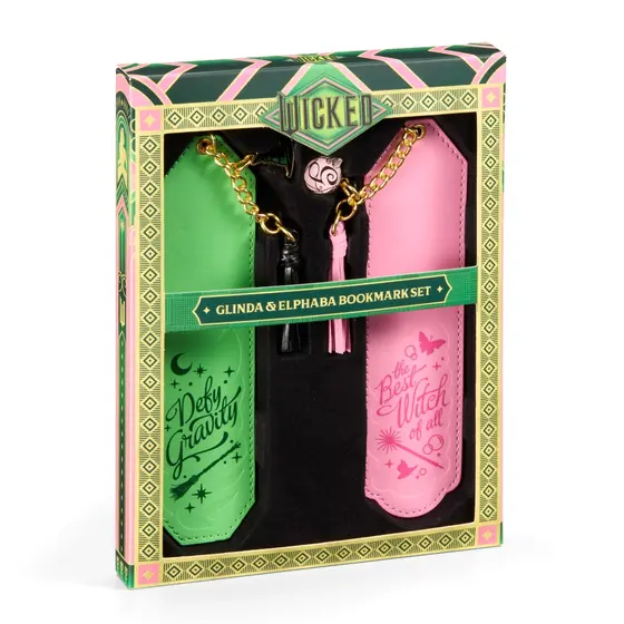 NOBLE COLLECTION - GLINDA AND ELPHABA BOOKMARK SET-3