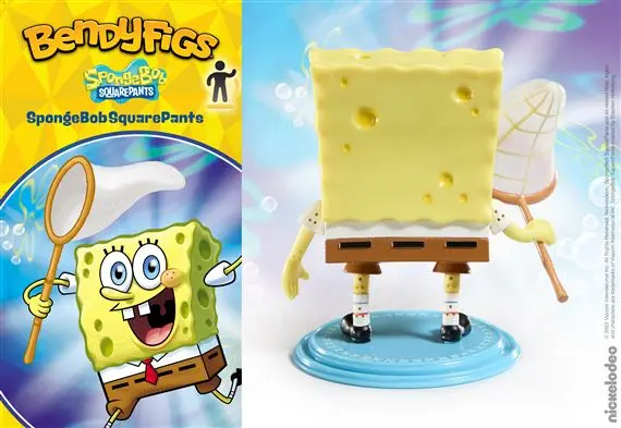 NOBLE COLLECTION - NICKELODEON - BENDYFIGS - SPONGEBOB SQUAREPANTS-6
